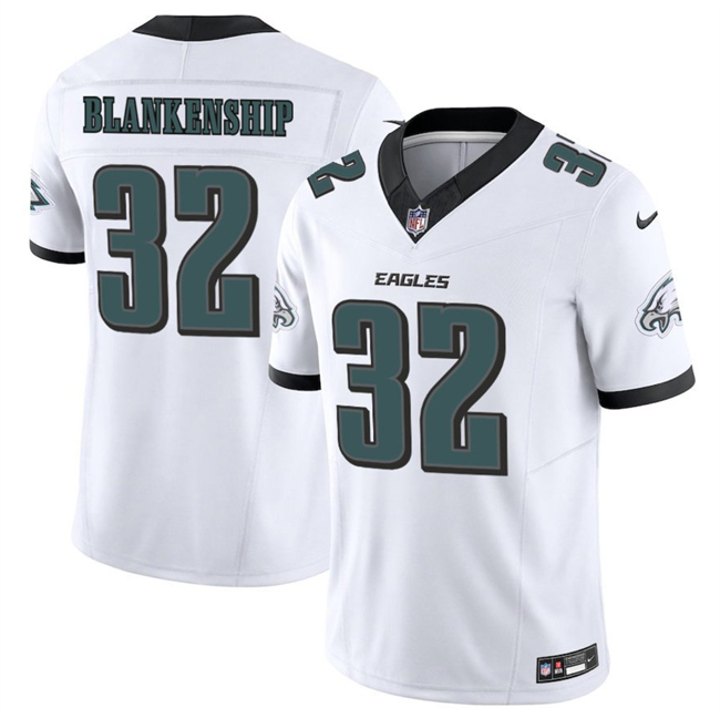 Men's White Philadelphia Eagles #32 Reed Blankenship 2025 F.U.S.E. Vapor Untouchable Limited Stitched Football Jersey